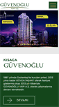 Mobile Screenshot of guvenogluyapi.com