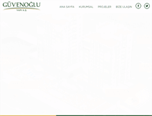 Tablet Screenshot of guvenogluyapi.com